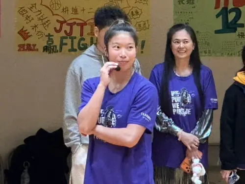 ▲前田教練認為，陳紫柔帶來的將是不同層級的競爭力與求勝心態。（圖／記者吳忠育攝）