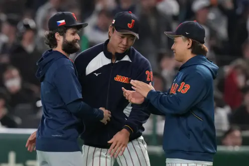 薩托利亞淚別經典賽！擁抱高橋宏斗、宮城大彌　球迷還有1大遺憾
