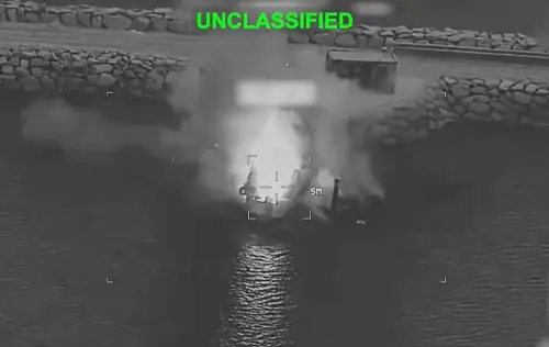 影／傳伊朗佈雷封鎖荷姆茲海峽　美軍摧毀16艘佈雷艇畫面曝