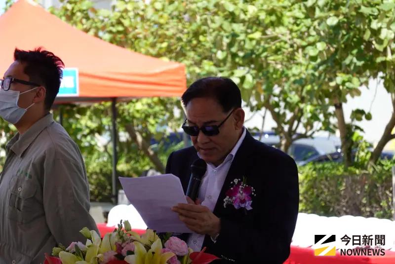    ▲台北港埠通商公司董事長林磊。（圖／記者李青縈攝）  