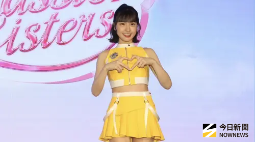 ▲峮峮（如圖）過去和黃鴻升交往時從沒認愛過，直到男方離世後她才公開承認兩人有過一段情。（圖／記者邱曾其攝影）