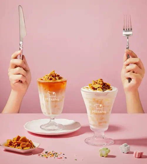 ▲迷客夏「琥珀奇諾」中杯75元、「寶包奇諾」中杯75元，4月1日開賣，數量有限，售完為止。（圖／迷客夏milksha.com）