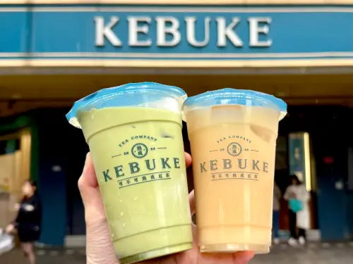 ▲可不可熟成紅茶新品搶先看。（圖／記者蕭涵云攝）