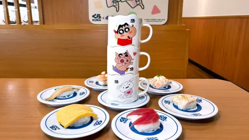 ▲感謝中華隊！藏壽司「全台門市9折優惠」今起吃2天，蠟筆小新疊疊杯同步開搶。（圖／藏壽司kurasushi.tw）