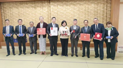 張麗善率團赴日交流　參議員清水真人、縣議員星野寬熱情接待