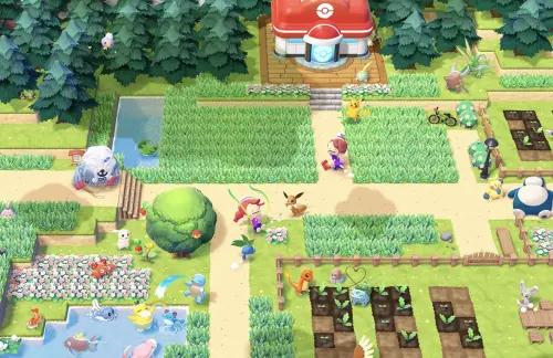 ▲玩家在《寶可夢Pokopia》中，需一邊找人類消失的原因，一邊打造適合寶可夢居住的場景。（圖／翻攝自《寶可夢Pokopia》官網）