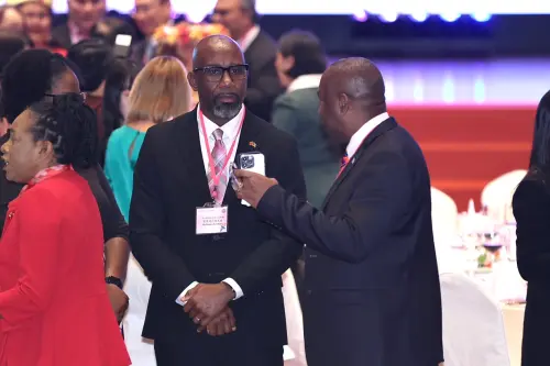 ▲外交部春宴邀請各國駐台使節代表暨配偶與會。（圖／朱永強攝，2026.03.12）