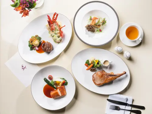 ▲台北文華東方酒店，文華Café半自助式午餐「春日食光」全新主菜登場。（圖／台北文華東方酒店提供）