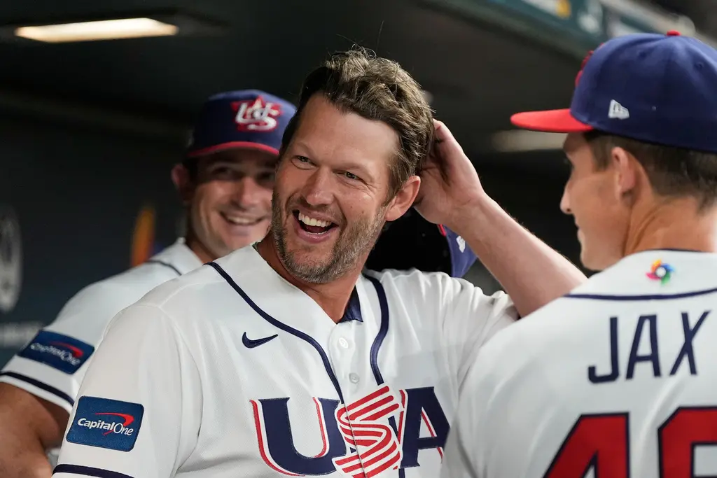 ▲尋求再度奪冠的美國隊在14日對陣加拿大的關鍵戰役前，宣布對投手陣容進行大幅度調整。包含克蕭（Clayton Kershaw）、史庫柏（Tarik Skubal）等名將都被移出名單。（圖／美聯社／達志影像）