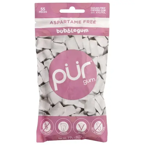 ▲費仔自曝最愛口香糖品牌就是來自加拿大的PUR。（圖／PUR官網）