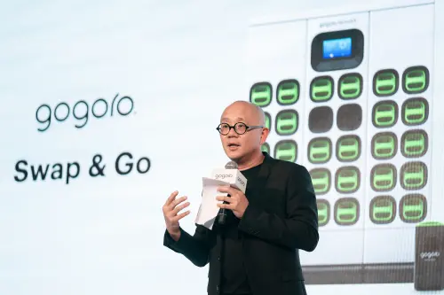 ▲陸學森（圖）創立 Gogoro 時，粘文玲便成為他身邊最核心的創業班底與得力助手。（圖／翻攝自Gogoro Taiwan）