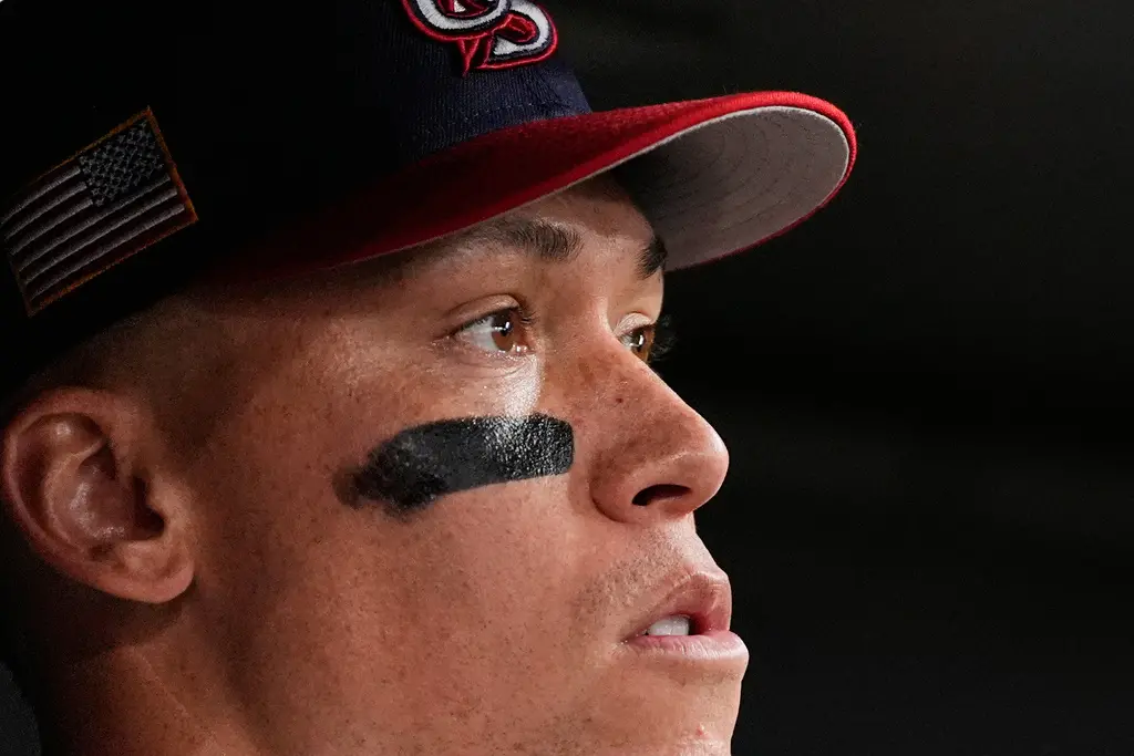 ▲兩支北美洲強權加拿大（A組第1）和美國（B組第2）交要正面交鋒，過去雙方在WBC對戰經驗豐富，總共有5次，美國隊取得4勝1敗的成績優勢。圖為美國隊長賈吉（Aaron Judge）。（圖／美聯社／達志影像）