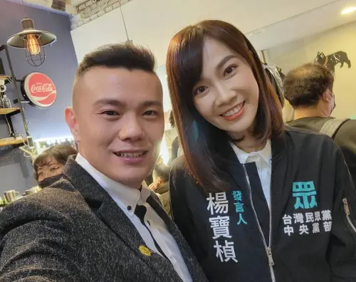 ▲江和樹曾於2023年建議楊寶楨回台中參選立委。（圖／江和樹提供，2026.03.13）