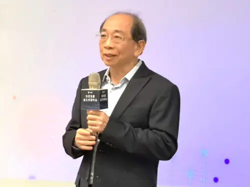 ▲日月光集團研發總經理李俊哲致詞。(圖／日月光半導體公司提供)