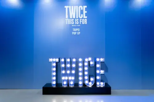 ▲TWICE快閃店內部打卡點。（圖／Live Nation Taiwan）