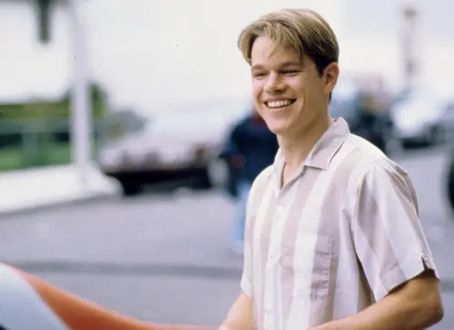 ▲《心靈捕手》麥特戴蒙（如圖）成為第70屆奧斯卡金像獎唯一入圍最佳男主角的年輕男星，當年紅遍全球的《鐵達尼號》李奧納多狄卡皮歐反而擠不進去。（圖／摘自IMDb）