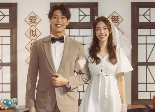 ▲陳天仁（右）與河村一樹（左）在今日宣布將登記結婚。（圖／一樹 Kazuki FB）