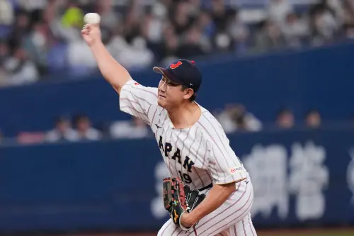 ▲若日本隊順利晉級四強，日媒預測原定先發的菊池將轉調牛棚待命，改由同為大聯盟好手的菅野智之（圖）掛帥主投。（圖／美聯社／達志影像）