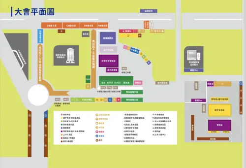 ▲「2026年新北市萬金石馬拉松」會場平面圖（圖／新北市萬金石馬拉松官網wanjinshi-marathon.com.tw）