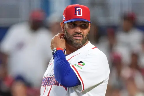 ▲多明尼加主帥普侯斯（Albert Pujols，圖）對子弟兵的表現讚不絕口，球隊不僅打擊兇猛，跑壘更是充滿侵略性，全隊唯一使命就是奪下WBC總冠軍。（圖／美聯社／達志影像）