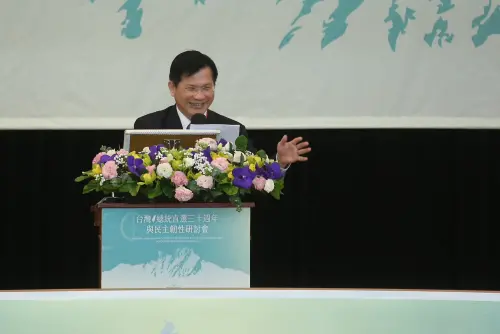 總統直選奠定以台灣為主體！林佳龍：中國仍以「法」為名對台威嚇