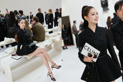 ▲吉娜受CELINE之邀，現身巴黎時裝周活動。（圖／Gina Alice IG@ginaalicemusic）