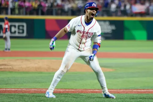 ▲波多黎各至今僅由赫納茲（Darell Hernaiz）貢獻唯一的一發全壘打。（圖／美聯社／達志影像）