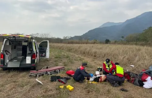 屏東飛行傘降落意外！男子從4層樓高處墜地　送醫搶救不治