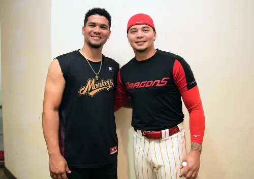 影／林凱威來「認親」！威能帝認證是雙胞胎：下次可以幫台灣出賽