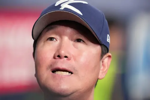 ▲韓國棒球隊總教練柳志炫表示，目前沒有聽到名古屋亞運棒球場地環境「很好」的消息。（圖／美聯社／達志影像）