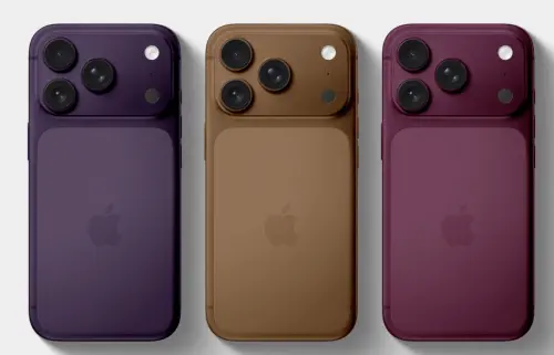 ▲iPhone 17 Pro有亮眼的橘色後，有消息指出iPhone 18 Pro可能還會再有新色。(渲染圖，圖／翻攝 9to5Mac)