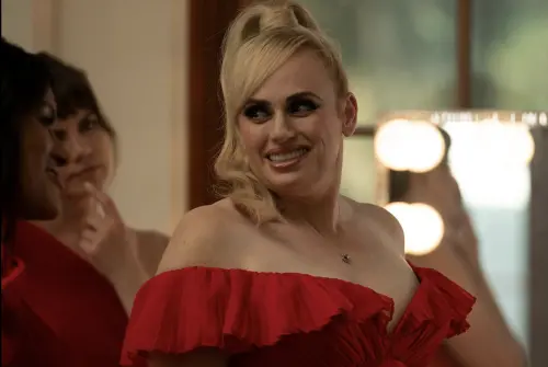 ▲《超硬伴娘》瑞貝爾威爾森（中）是今年金酸莓獎最差女主角獲獎者。（圖／摘自IMDb）