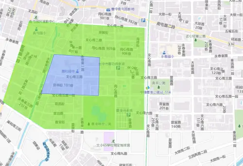 ▲台中南屯區3月16日停水範圍一次看。（圖／台灣自來水公司water.gov.tw/）