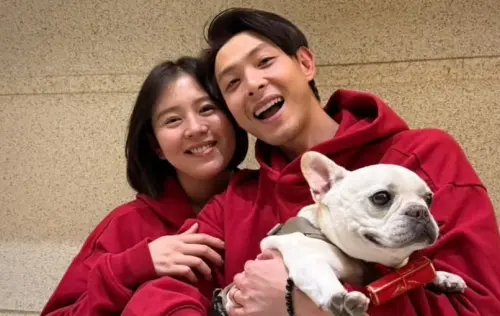 ▲連晨翔（右）轉戰戲劇圈後，和劉品言（左）結緣，去年結婚共組家庭。（圖／連晨翔IG@hsiang_5208）