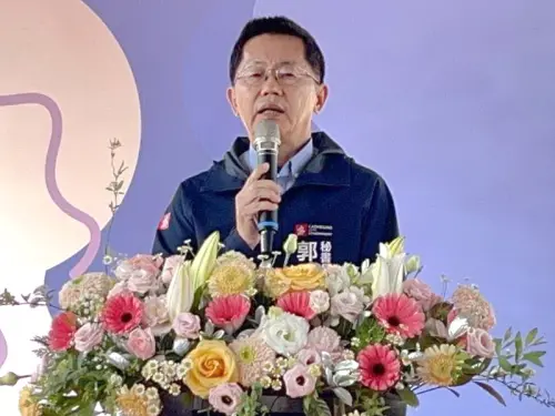 ▲高雄市政府秘書長郭添貴致詞。(圖／高雄市政府勞工局提供)