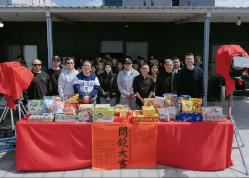 ▲《至少還有月光》在白色情人節舉行開鏡典禮。（圖／嘉揚電影提供）