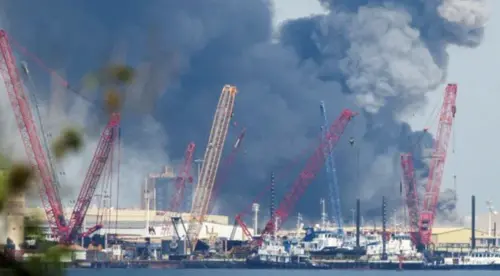 ▲伊朗飛彈週末接連打擊杜拜、麥納麥、科威特等海灣城市，讓長期以穩定繁榮自豪的波灣國家陷入是否參戰的艱難抉擇。（圖／路透社／達埸影像）