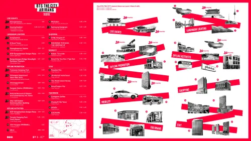 ▲BTS城市宣傳體驗活動資訊表。（圖／Weverse）