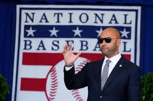 ▲洋基傳奇隊長基特（Derek Jeter，圖）曾親自擔任2006年第一屆WBC美國隊隊長，他在FOX體育台節目上對賈吉的WBC超越世界大賽論毫不留情地開酸：「會這樣說的人，大概從來沒有打過世界大賽！」（圖／美聯社／達志影像）