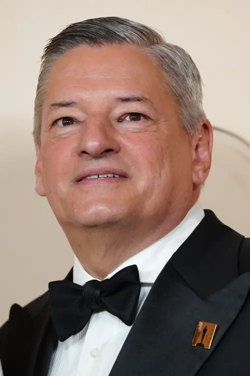 ▲Netflix執行長泰德薩蘭多斯（如圖）被奧斯卡主持人康納歐布萊恩諷刺想要把戲院消滅，讓所有人都在家看串流，好讓他把流量變現。（圖／美聯社／達志影像）