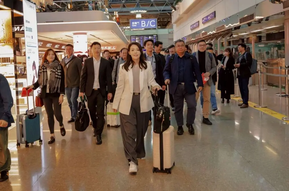 ▲高虹安率隊與新竹市議會參訪團，前往日本市政考察。（圖／新竹市政府網站）