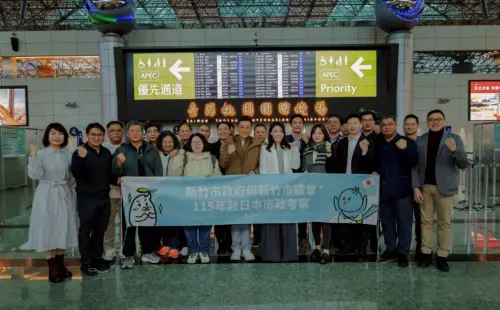 ▲此次考察行程重點聚焦在科技研發與產學合作。（圖／新竹市政府網站）