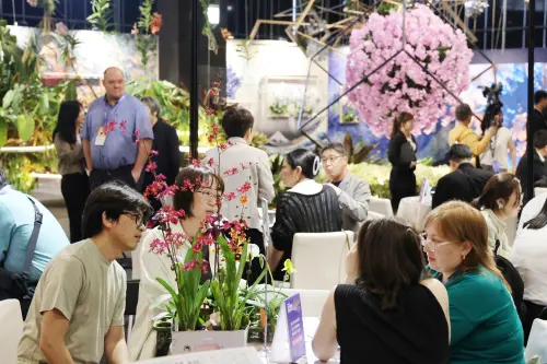 國際蘭展助攻海外市場　日韓代理商跨海簽台南明星農產
