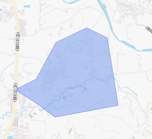 ▲台南市楠西區3月17日停水範圍一圖看完。（圖／台灣自來水公司water.gov.tw/）