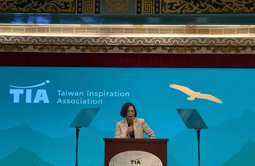 Former Taiwan president Tsai highlights Taiwan’s global role and economic prospects in an era of change