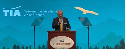 Wealth Magazine Chairman Hsieh Chin-ho speaks about Taiwan’s economic prospects. (TCN)