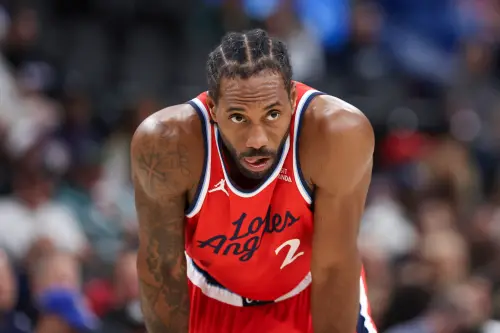 ▲雷納德的加盟關鍵在於聯盟對快艇隊「薪資規避」調查的最終裁決。（圖／美聯社／達志影像）