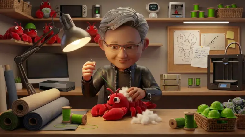    ▲輝達GTC大會現場推出「Build-a-Claw」 活動，讓參與者可以客製化安裝AI助理Open Claw。（圖／翻攝自輝達官網）  