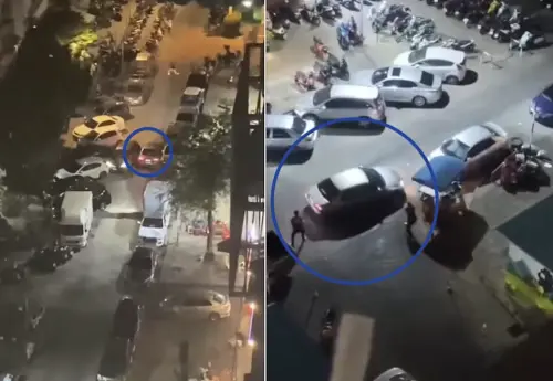 泰國曼谷近郊公寓外爆槍戰！警察圍捕毒嫌連開多槍　引居民驚慌