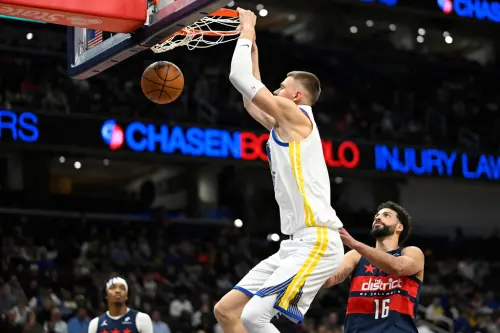 NBA／波神虐爆禁區轟30分！勇士125：117擊敗巫師　結束近期5連敗